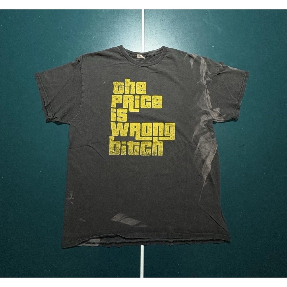 Vintage Happy Gilmore The Price Is Wrong T-shirt  Men's Medium Bob Barker Black